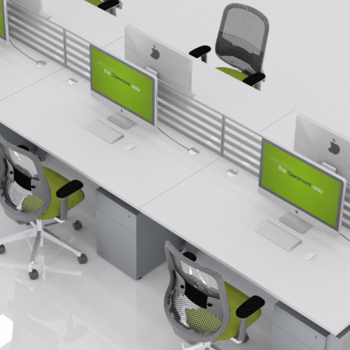 IT Desking-Education Furniture-IT08